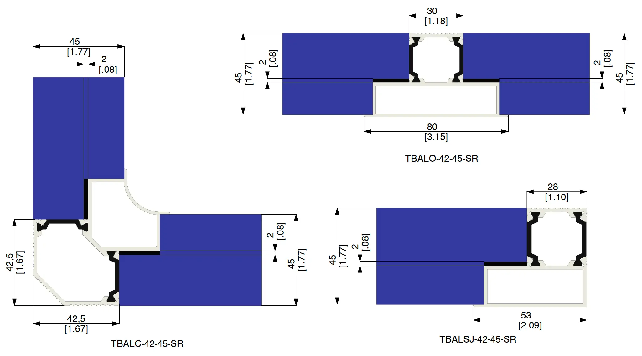 42-45 Series Thermal Break 