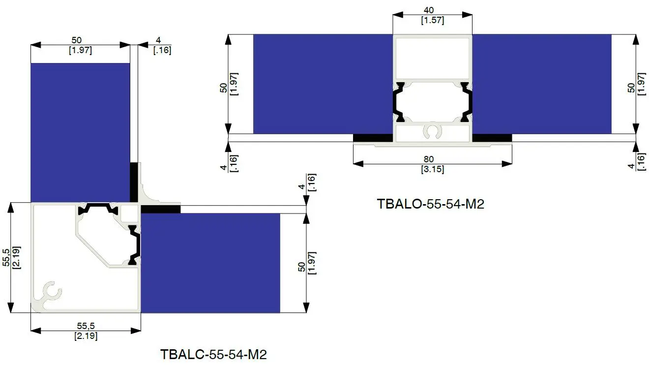 TB ALO 7050 Industrial Profile Layout Asset
